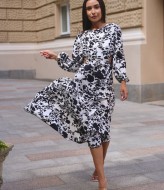 Летнее платье с рукавом NOB-24032A380