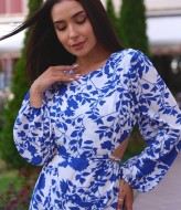 Летнее платье с рукавом NOB-24032A380