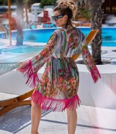 Парео с бахромой EY-477A14