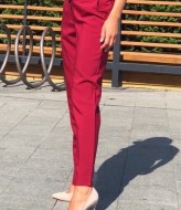 Брюки зауженные к низу NJ-EKS-717A130