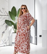 Летнее платье длинное YBY-815A460