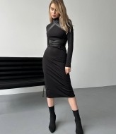 Платье с портупеей OTA-201A400