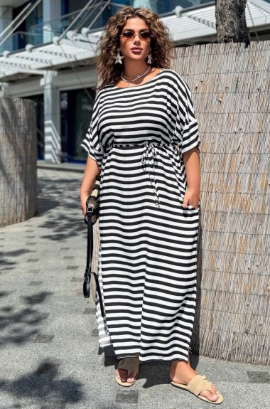 Полосатое платье DG-p15588.1A300