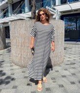 Полосатое платье DG-p15588.1A300
