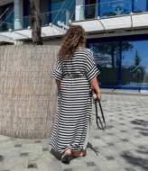 Полосатое платье DG-p15588.1A300