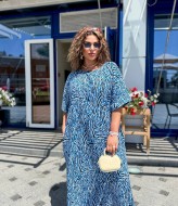 Летнее платье свободного кроя DG-p15587A300