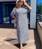 Летнее платье свободного кроя DG-p15587A300