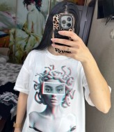 Женская футболка с принтом OTA-215A400