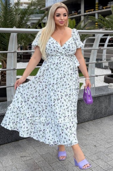 Платье цветочный принт ANK-73110.1A780