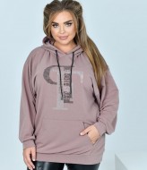 Худи с стразами NF-3644A500