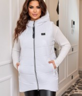 Жилет женский с капюшоном  KYB-8219A22.5