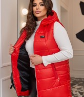 Жилет женский с капюшоном  KYB-8219A22.5