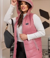 Жилет женский с капюшоном  KYB-8219A22.5