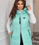 Жилет женский с капюшоном  KYB-8219A22.5