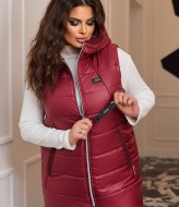 Жилет женский с капюшоном  KYB-8219A22.5