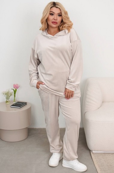 Велюровый женский костюм RAL-131A690 Велюровый женский костюм RAL-131A690