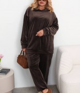 Велюровый женский костюм RAL-131A690