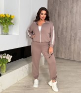 Женский спортивный костюм с лампасами RAL-132A700