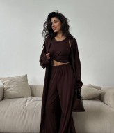 Костюм тройка женский с кардиганом  SAP-101A720