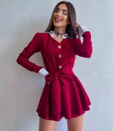 Платье комбинезон короткое  YLM-626A540