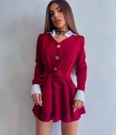 Платье комбинезон короткое  YLM-626A540