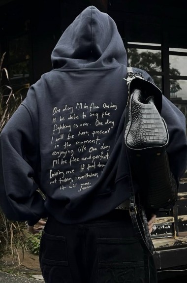 Худи с надписью  LK-351A450