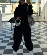 Костюм спортивный женский на флисе  LK-352A650