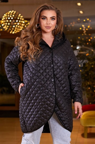 Куртка женская демисезонная удлиненная  BEL-7180A24