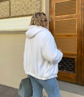 Шубка с капюшоном AB-1823A15