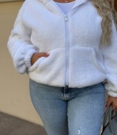 Шубка с капюшоном AB-1823A15