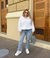 Шубка с капюшоном AB-1823A15