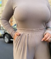 Костюм женский в рубчик  AB-1781A14