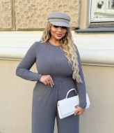 Костюм женский в рубчик  AB-1781A14