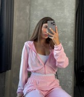 М'який костюм з велюру VOL-706A600