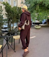 Спортивный костюм вельвет  AB-1822A16