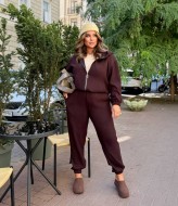 Спортивный костюм вельвет  AB-1822A16