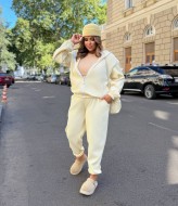 Спортивный костюм вельвет  AB-1822A16