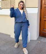 Спортивный костюм вельвет  AB-1822A16