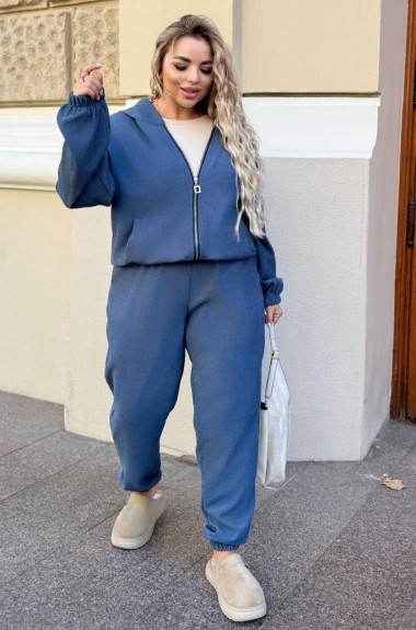 Спортивный костюм вельвет  AB-1822A16