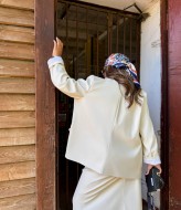 Жакет кожаный  VW-1615A710