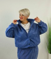 Женский костюм микровельвет YS-2188A500B560 Женский костюм микровельвет YS-2188A500B560