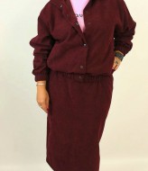 Женский костюм микровельвет YS-2188A500B560 Женский костюм микровельвет YS-2188A500B560