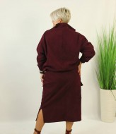 Женский костюм микровельвет YS-2188A500B560 Женский костюм микровельвет YS-2188A500B560