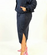 Женский костюм микровельвет YS-2188A500B560 Женский костюм микровельвет YS-2188A500B560