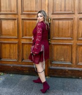 Платье из гипюра  YS-2189A580B640 Платье из гипюра  YS-2189A580B640