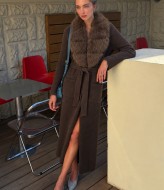 Кардиган с мехом LEG-3930.1A2050