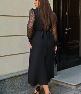 Платье на запах длинное EY-637A22B26