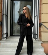 Бархатный брючный костюм женский LID-872A1200