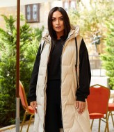 Длинная женская жилетка DG-c4103A800