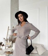 Ангоровый костюм женский KG-365A630